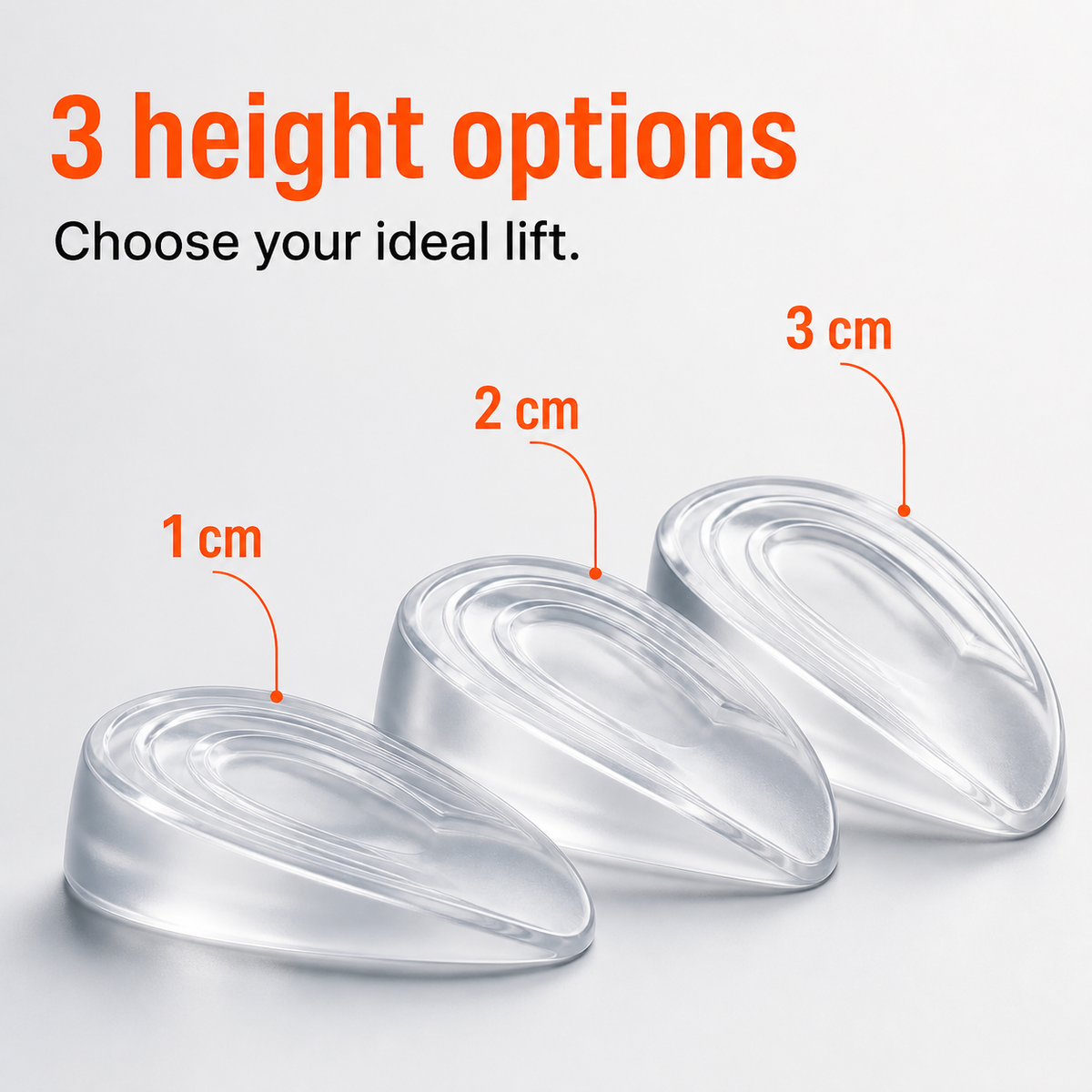 Solevia® Invisible Height Insoles