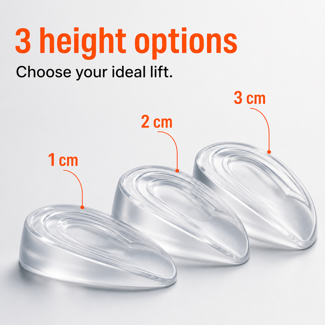 Solevia® Invisible Height Insoles