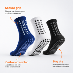 Solevia® Non-Slip Sports Socks